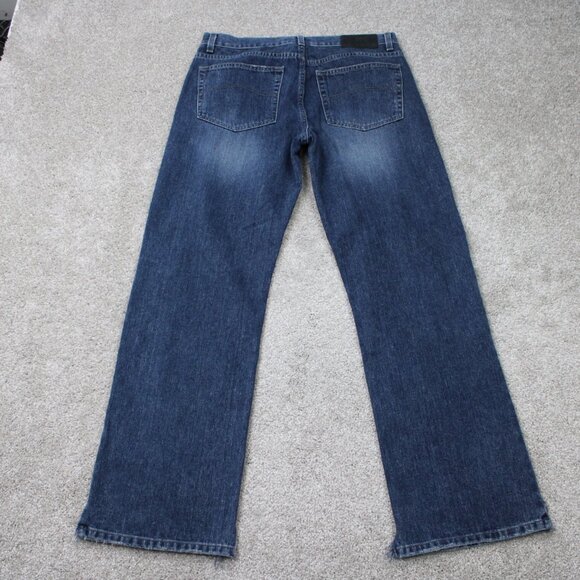 A/X Armani Exchange Jeans Men 33x32 Blue J65 Easy Fit 100% Cotton Straight Denim - Picture 7 of 13